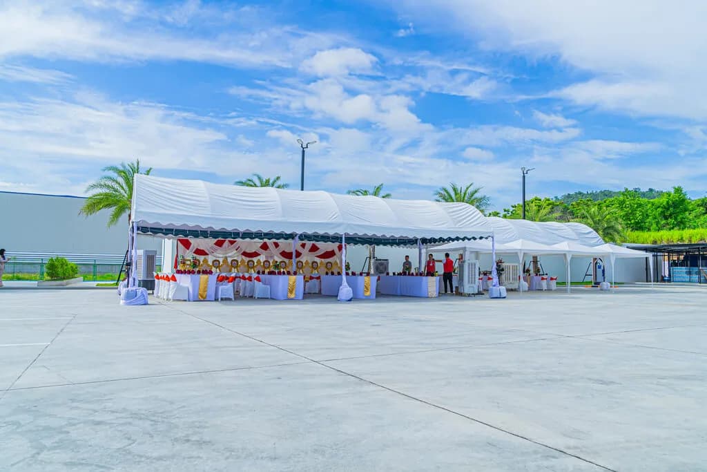 Branch-opening merit ceremony, Caltex Chonburi
